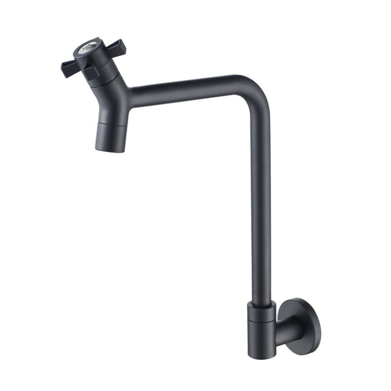 Black and Silver Faucets 1-Handle and 1-Hole Single Level Stainless Steel Bar Faucet Clearhalo 'Home Improvement' 'home_improvement' 'home_improvement_kitchen_faucets' 'Kitchen Faucets' 'Kitchen Remodel & Kitchen Fixtures' 'Kitchen Sinks & Faucet Components' 'kitchen_faucets' 1200x1200_5412990a-d458-438f-9a4b-2bdbbaa09e29