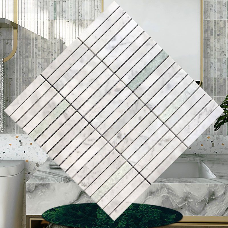 Square Wall Tile Straight Edge Subway Wall Tile with Scratchproof Clearhalo 'Floor Tiles & Wall Tiles' 'floor_tiles_wall_tiles' 'Flooring 'Home Improvement' 'home_improvement' 'home_improvement_floor_tiles_wall_tiles' Walls and Ceiling' 1200x1200_54397c44-bc70-4fe2-97e9-957cd86f1d20