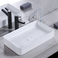 Modern Bathroom Sink Porcelain Rectangular Pop-Up Drain and Drain Assembly Basin Sink Clearhalo 'Bathroom Remodel & Bathroom Fixtures' 'Bathroom Sinks & Faucet Components' 'Bathroom Sinks' 'bathroom_sink' 'Home Improvement' 'home_improvement' 'home_improvement_bathroom_sink' 1200x1200_544927bf-39c8-40f6-94f6-d87648f2c350