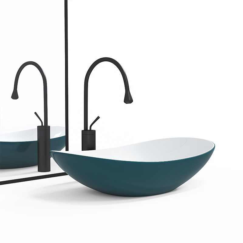 Modern Basin Sink Oval Porcelain with Pop-Up Drain Vessel Bathroom Sink Clearhalo 'Bathroom Remodel & Bathroom Fixtures' 'Bathroom Sinks & Faucet Components' 'Bathroom Sinks' 'bathroom_sink' 'Home Improvement' 'home_improvement' 'home_improvement_bathroom_sink' 1200x1200_545ef3cb-16f7-41a3-898d-74bacaf96a91