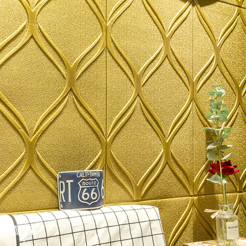 Contemporary Waterproof Wall Plank Stripe Brick Bedroom Wall Panels Clearhalo 'Flooring 'Home Improvement' 'home_improvement' 'home_improvement_wall_paneling' 'Wall Paneling' 'wall_paneling' 'Walls & Ceilings' Walls and Ceiling' 1200x1200_546c114c-554e-40a0-90b2-b28b8fbff4ef