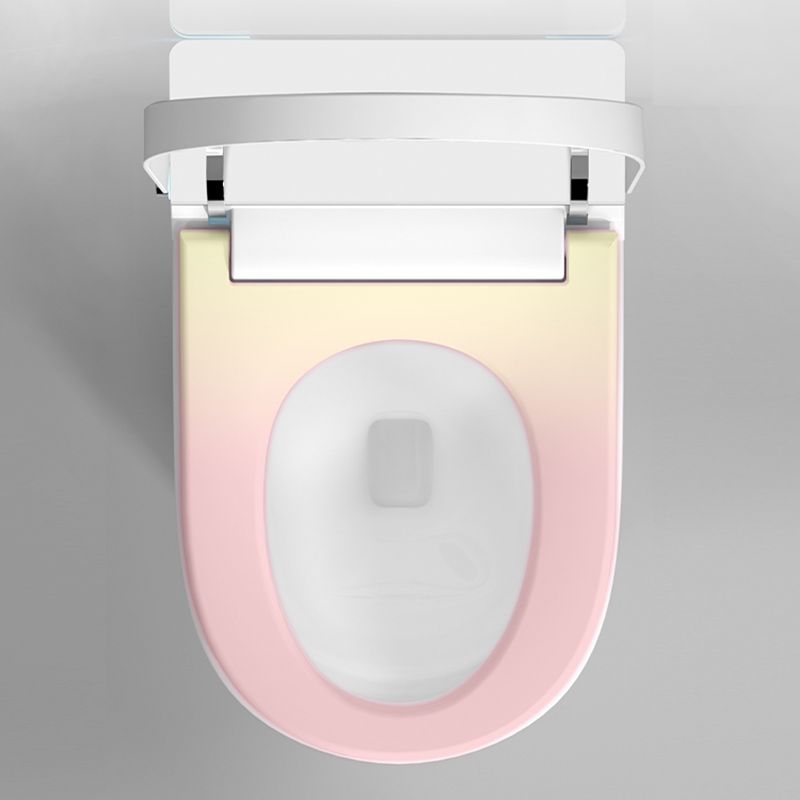 Minimalist White Temperature Control Bidet Elongated Toilet Seat Bidet with Heated Seat Clearhalo 'Bathroom Remodel & Bathroom Fixtures' 'Bidets' 'Home Improvement' 'home_improvement' 'home_improvement_bidets' 'Toilets & Bidets' 1200x1200_547c4c32-edab-438f-aa7a-b8b32bdc8c84