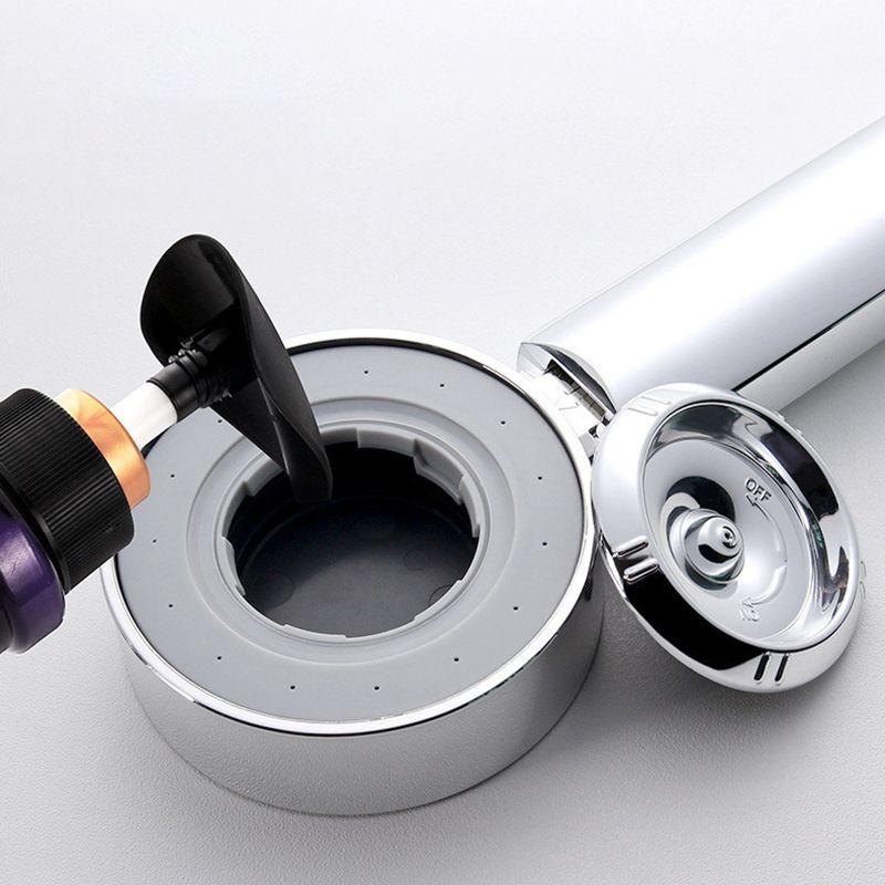 Modern Handheld Shower Head Plastic Wall-mounted Shower Head Clearhalo 'Bathroom Remodel & Bathroom Fixtures' 'Home Improvement' 'home_improvement' 'home_improvement_shower_heads' 'Shower Heads' 'shower_heads' 'Showers & Bathtubs Plumbing' 'Showers & Bathtubs' 1200x1200_54e1c52a-31f6-46b2-aa99-221c7591d49c