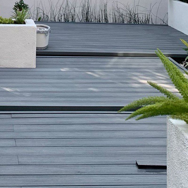 WPC Outdoor Flooring Rectangle Modern Style Waterproof Nail Flooring Clearhalo 'Flooring 'Hardwood Flooring' 'hardwood_flooring' 'Home Improvement' 'home_improvement' 'home_improvement_hardwood_flooring' Walls and Ceiling' 1200x1200_54e6dee2-1280-4562-8061-41f470c68c9c