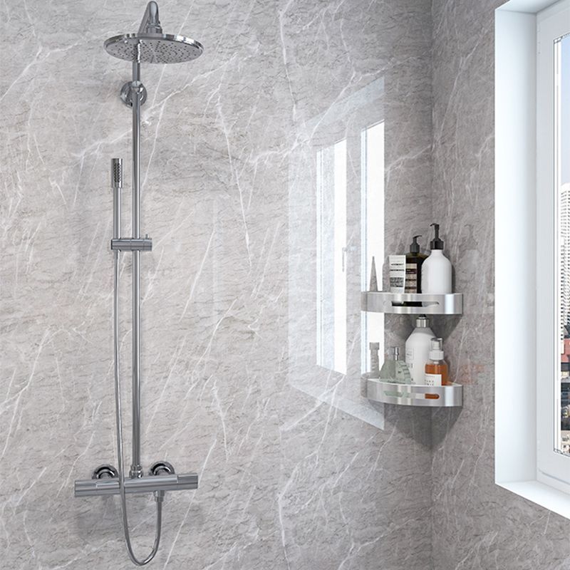 Modern Single Tile Waterproof Peel and Stick Backsplash Tile for Bathroom Clearhalo 'Flooring 'Home Improvement' 'home_improvement' 'home_improvement_peel_stick_blacksplash' 'Peel & Stick Backsplash Tile' 'peel_stick_blacksplash' 'Walls & Ceilings' Walls and Ceiling' 1200x1200_55188c54-015f-48ac-9f0a-eff0e28bc497