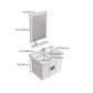 Modern Wall-mounted White Sink Ceramic Faucet Drawers Vanity Set with Mirror Clearhalo 'Bathroom Remodel & Bathroom Fixtures' 'Bathroom Vanities' 'bathroom_vanities' 'Home Improvement' 'home_improvement' 'home_improvement_bathroom_vanities' 1200x1200_5523ae83-3229-487e-8c88-ec3527cdd847