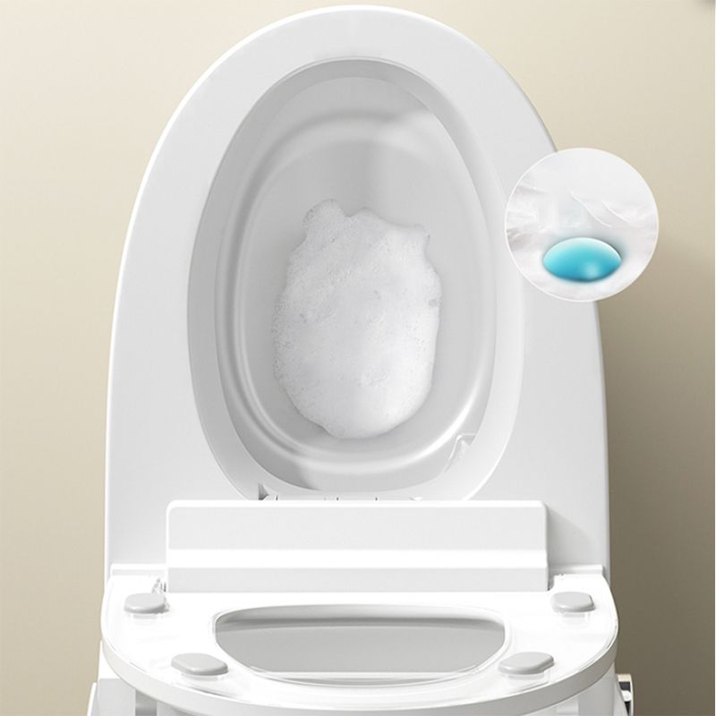 Contemporary Floor Mount Bidet Elongated Ceramic Heated Seat White Dryer Clearhalo 'Bathroom Remodel & Bathroom Fixtures' 'Bidets' 'Home Improvement' 'home_improvement' 'home_improvement_bidets' 'Toilets & Bidets' 1200x1200_55ad011e-5f5b-4e6e-933a-24d4d259bc45