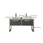 Glam Freestanding Bathroom Sink Vanity Faucet Included Bathroom Vanity Clearhalo 'Bathroom Remodel & Bathroom Fixtures' 'Bathroom Vanities' 'bathroom_vanities' 'Home Improvement' 'home_improvement' 'home_improvement_bathroom_vanities' 1200x1200_55b26ff1-c2af-4936-a0dd-5102f9612f38