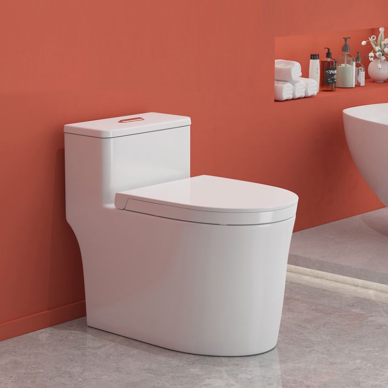 Traditional Floor Mount Toilet White Seat Included Toilet Bowl for Bathroom Clearhalo 'Bathroom Remodel & Bathroom Fixtures' 'Home Improvement' 'home_improvement' 'home_improvement_toilets' 'Toilets & Bidets' 'Toilets' 1200x1200_55b42b78-06b8-4aff-914d-cdd892f09a25