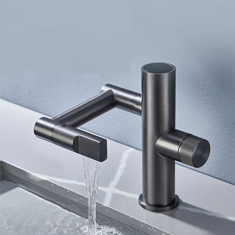 Contemporary Pull down Single Rotary Switch Kitchen Faucet Low Profile Faucet Clearhalo 'Home Improvement' 'home_improvement' 'home_improvement_kitchen_faucets' 'Kitchen Faucets' 'Kitchen Remodel & Kitchen Fixtures' 'Kitchen Sinks & Faucet Components' 'kitchen_faucets' 1200x1200_55b444f7-b245-4949-811d-305222d2deb5