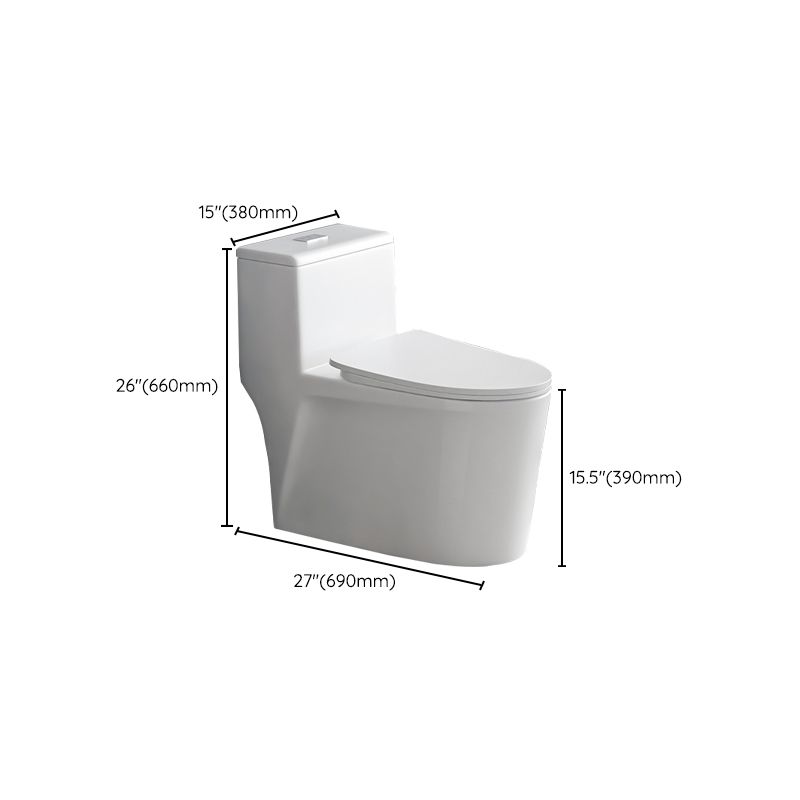 Contemporary Siphon Jet Toilet Bowl White Ceramic All-In-One Toilet Clearhalo 'Bathroom Remodel & Bathroom Fixtures' 'Home Improvement' 'home_improvement' 'home_improvement_toilets' 'Toilets & Bidets' 'Toilets' 1200x1200_55b7598e-6f89-410b-8bdc-abb5f44c0d29