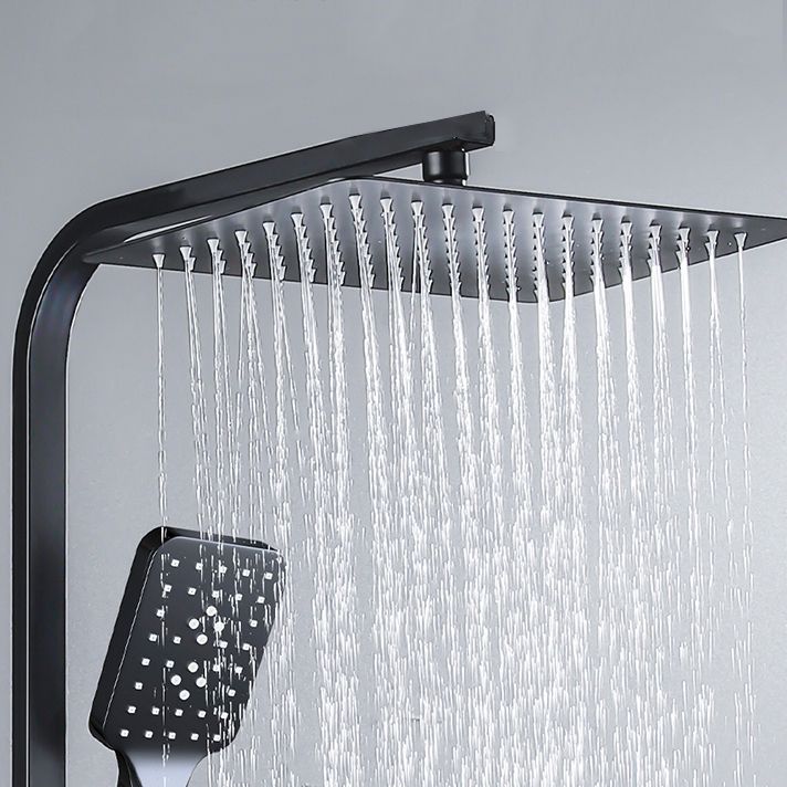 Modern Style Shower System Handle Lever Wall Mounted Copper Shower System Clearhalo 'Bathroom Remodel & Bathroom Fixtures' 'Home Improvement' 'home_improvement' 'home_improvement_shower_faucets' 'Shower Faucets & Systems' 'shower_faucets' 'Showers & Bathtubs Plumbing' 'Showers & Bathtubs' 1200x1200_55c9e149-b582-4677-b4a3-ef8f1583e7f8