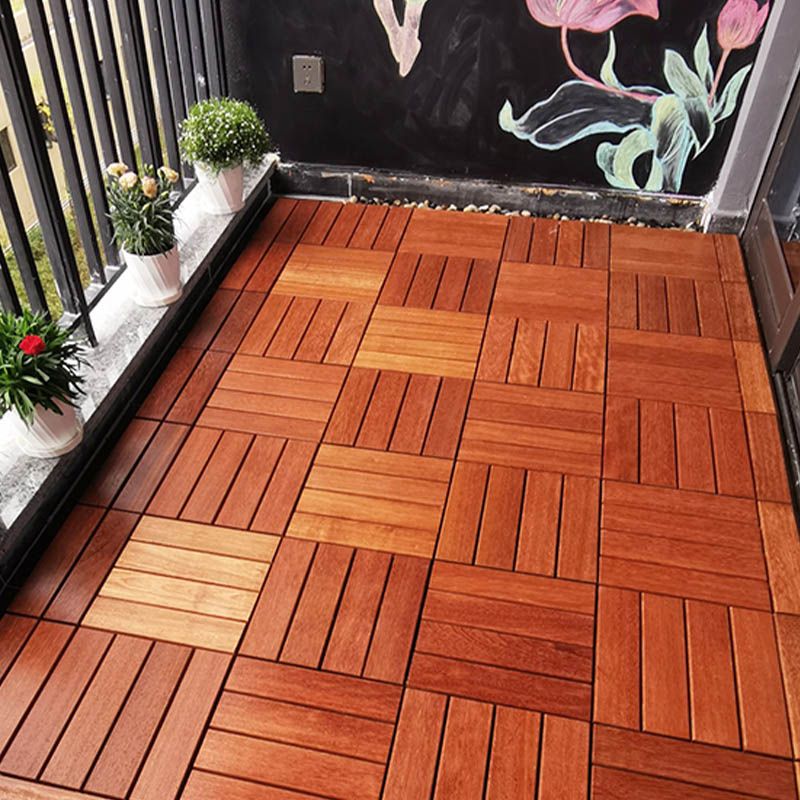 Classical Decking Tiles Natural Wood Waterproof Smooth Outdoor Flooring Clearhalo 'Home Improvement' 'home_improvement' 'home_improvement_outdoor_deck_tiles_planks' 'Outdoor Deck Tiles & Planks' 'Outdoor Flooring & Tile' 'Outdoor Remodel' 'outdoor_deck_tiles_planks' 1200x1200_5602fff3-121b-4acd-96a2-0287d370cc53