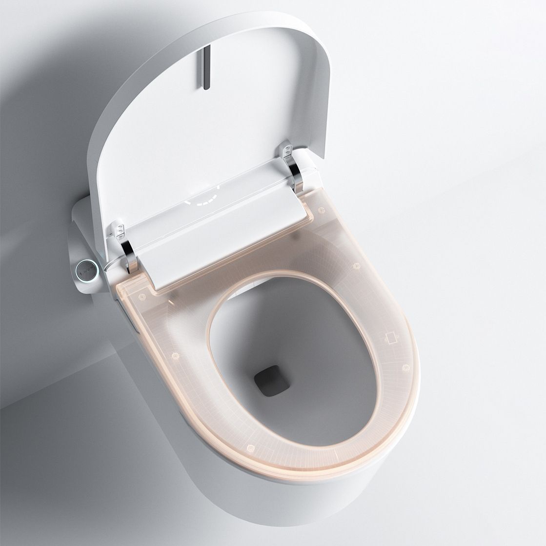 Modern Siphon Jet Toilet Bowl One-Piece Toilet Wall Mount ABS Flush Toilet Clearhalo 'Bathroom Remodel & Bathroom Fixtures' 'Home Improvement' 'home_improvement' 'home_improvement_toilets' 'Toilets & Bidets' 'Toilets' 1200x1200_5631515c-fcce-414e-bfd9-f9c6d267c531