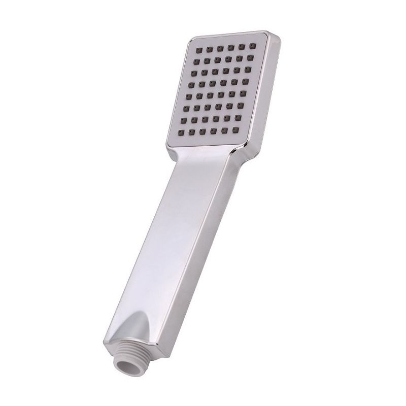 Modern Handheld Supercharged Shower Head Square Turbo Spray Head Clearhalo 'Bathroom Remodel & Bathroom Fixtures' 'Home Improvement' 'home_improvement' 'home_improvement_shower_heads' 'Shower Heads' 'shower_heads' 'Showers & Bathtubs Plumbing' 'Showers & Bathtubs' 1200x1200_563af445-b3e6-4880-9736-c1e38d11e15f
