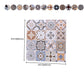 Morocco Square Tile Flower Pattern Singular Tile for Bathroom Clearhalo 'Floor Tiles & Wall Tiles' 'floor_tiles_wall_tiles' 'Flooring 'Home Improvement' 'home_improvement' 'home_improvement_floor_tiles_wall_tiles' Walls and Ceiling' 1200x1200_56460325-b2ed-4d65-bb61-46c43bd35265