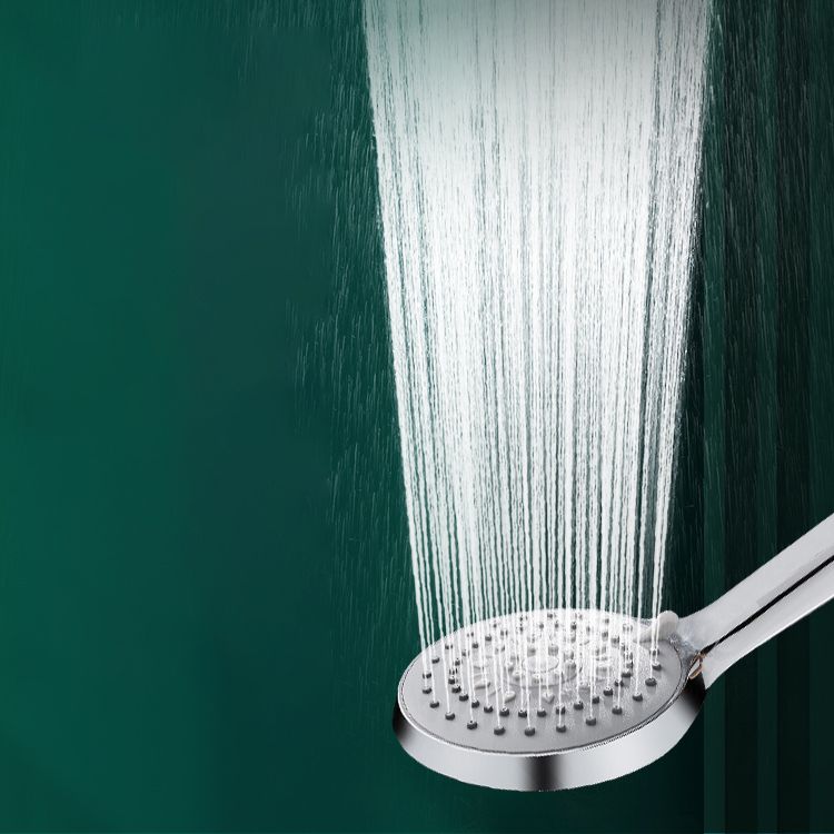 Contemporary Handheld Shower Head High Flow 5-Spray Patterns Wall-Mount Showerhead Clearhalo 'Bathroom Remodel & Bathroom Fixtures' 'Home Improvement' 'home_improvement' 'home_improvement_shower_heads' 'Shower Heads' 'shower_heads' 'Showers & Bathtubs Plumbing' 'Showers & Bathtubs' 1200x1200_56601629-7944-43a0-b05c-88ad460a3470