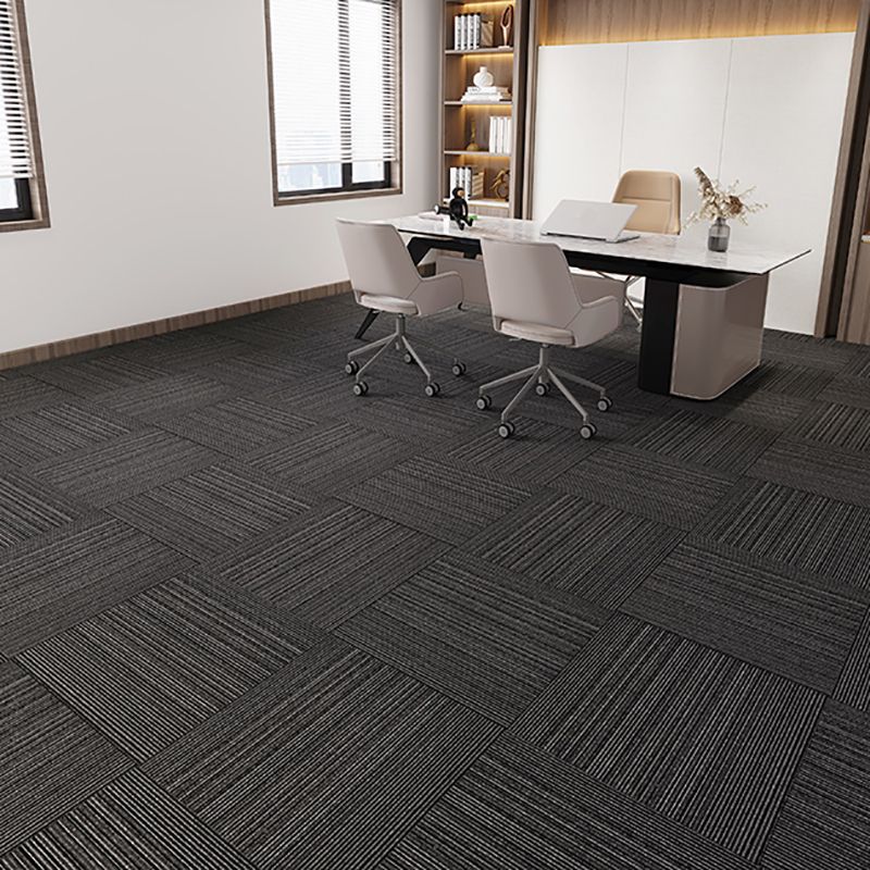 Indoor Carpet Tile Level Loop Non-Skid Carpet Tiles with Waterproof Clearhalo 'Carpet Tiles & Carpet Squares' 'carpet_tiles_carpet_squares' 'Flooring 'Home Improvement' 'home_improvement' 'home_improvement_carpet_tiles_carpet_squares' Walls and Ceiling' 1200x1200_56704560-e7b0-4367-bdcb-3307fbf12e34