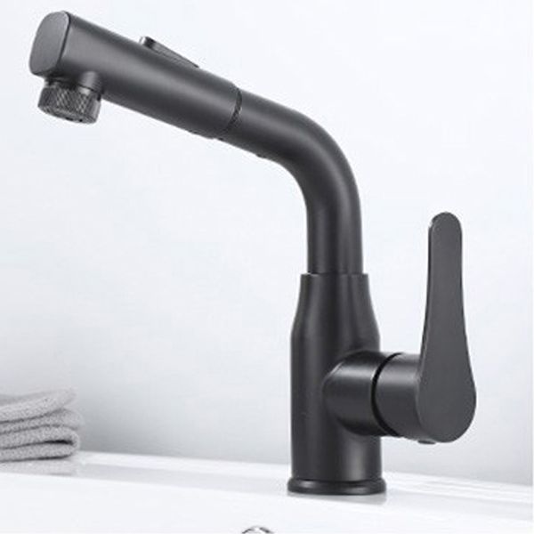 Modern 1-Handle Bathroom Sink Faucet Circular Vessel Sink Faucet Stainless Steel Clearhalo 'Bathroom Remodel & Bathroom Fixtures' 'Bathroom Sink Faucets' 'Bathroom Sinks & Faucet Components' 'bathroom_sink_faucets' 'Home Improvement' 'home_improvement' 'home_improvement_bathroom_sink_faucets' 1200x1200_56732a60-765e-429e-b016-caab5575ab4d