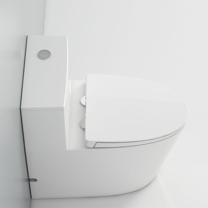 Modern White Floor Mount Toilet Slow Close Seat Included Toilet Bowl for Bathroom Clearhalo 'Bathroom Remodel & Bathroom Fixtures' 'Home Improvement' 'home_improvement' 'home_improvement_toilets' 'Toilets & Bidets' 'Toilets' 1200x1200_568f2cf3-527f-450e-b4e4-2efd08e8ee05