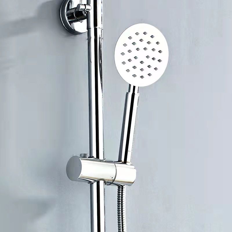 Modern Shower Set Brass Slide Bar Included Adjustable Shower Head Shower Combo Clearhalo 'Bathroom Remodel & Bathroom Fixtures' 'Home Improvement' 'home_improvement' 'home_improvement_shower_faucets' 'Shower Faucets & Systems' 'shower_faucets' 'Showers & Bathtubs Plumbing' 'Showers & Bathtubs' 1200x1200_56bbc713-73a5-4b36-80b4-3db19c00cb88