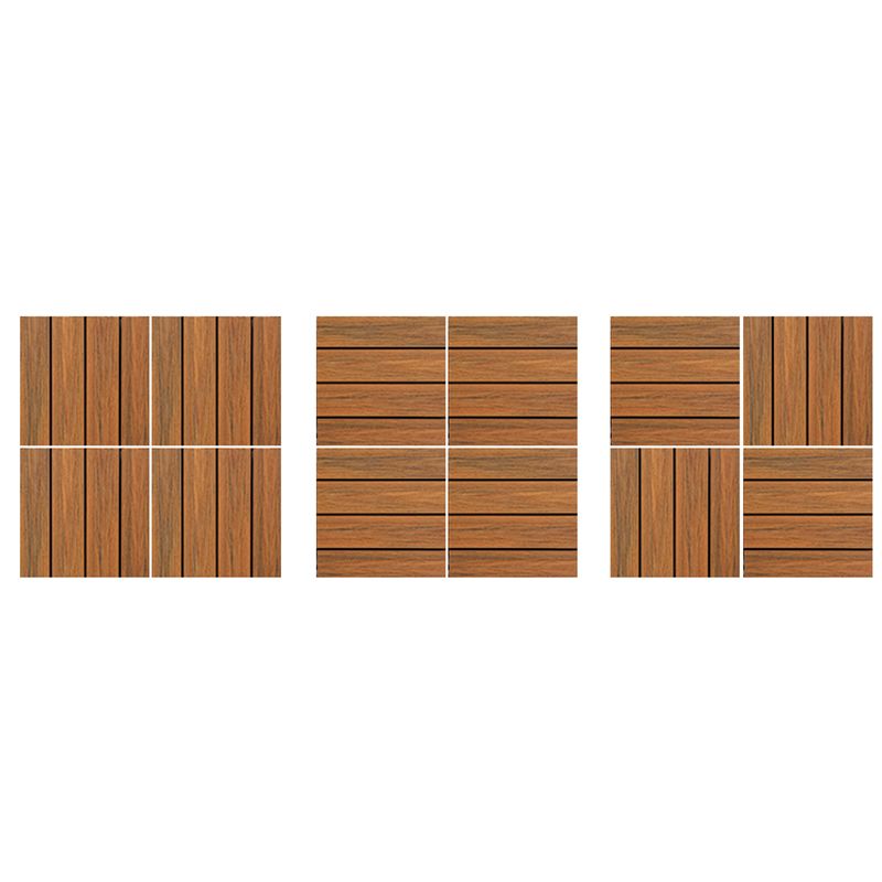 Square PVC Deck/Patio Flooring Tiles Interlocking Installation Outdoor Patio Tiles Clearhalo 'Home Improvement' 'home_improvement' 'home_improvement_outdoor_deck_tiles_planks' 'Outdoor Deck Tiles & Planks' 'Outdoor Flooring & Tile' 'Outdoor Remodel' 'outdoor_deck_tiles_planks' 1200x1200_56c55966-079a-443b-a34f-621e754ae626