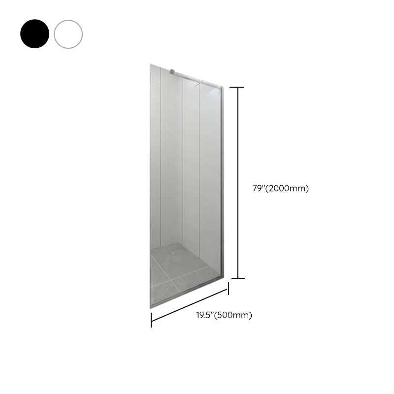 Frameless Transparent Fixed Glass Panel Scratch Resistant Fixed Glass Panel Clearhalo 'Bathroom Remodel & Bathroom Fixtures' 'Home Improvement' 'home_improvement' 'home_improvement_shower_tub_doors' 'Shower and Tub Doors' 'shower_tub_doors' 'Showers & Bathtubs' 1200x1200_56ca3bb2-c247-4d3c-8fe8-9d40b43c064d