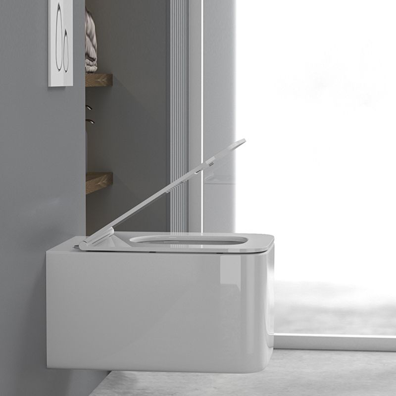 Contemporary Wall Mount Flush Toilet Ceramic Urine Toilet for Bathroom Clearhalo 'Bathroom Remodel & Bathroom Fixtures' 'Home Improvement' 'home_improvement' 'home_improvement_toilets' 'Toilets & Bidets' 'Toilets' 1200x1200_56cc5395-04f9-437d-9b8c-4baf85c413aa