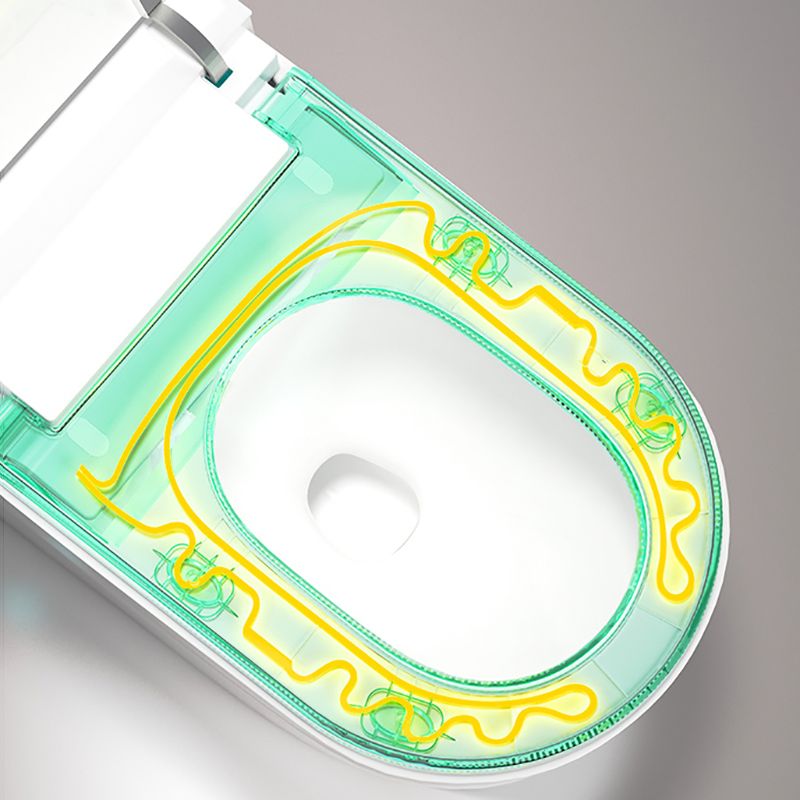 White Temperature Control Bidet Elongated Toilet Seat Bidet with Heated Seat Clearhalo 'Bathroom Remodel & Bathroom Fixtures' 'Bidets' 'Home Improvement' 'home_improvement' 'home_improvement_bidets' 'Toilets & Bidets' 1200x1200_56d2494b-443b-40c6-9823-98fd7736bb35