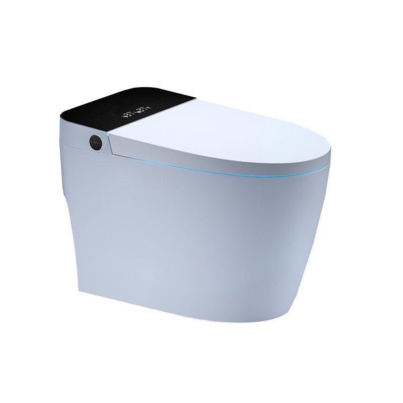 Ceramic Bidets Elongated White Contemporary Foot Sensor Smart Toilet Clearhalo 'Bathroom Remodel & Bathroom Fixtures' 'Bidets' 'Home Improvement' 'home_improvement' 'home_improvement_bidets' 'Toilets & Bidets' 1200x1200_56da654f-7095-4208-bd64-31122efcb5f7