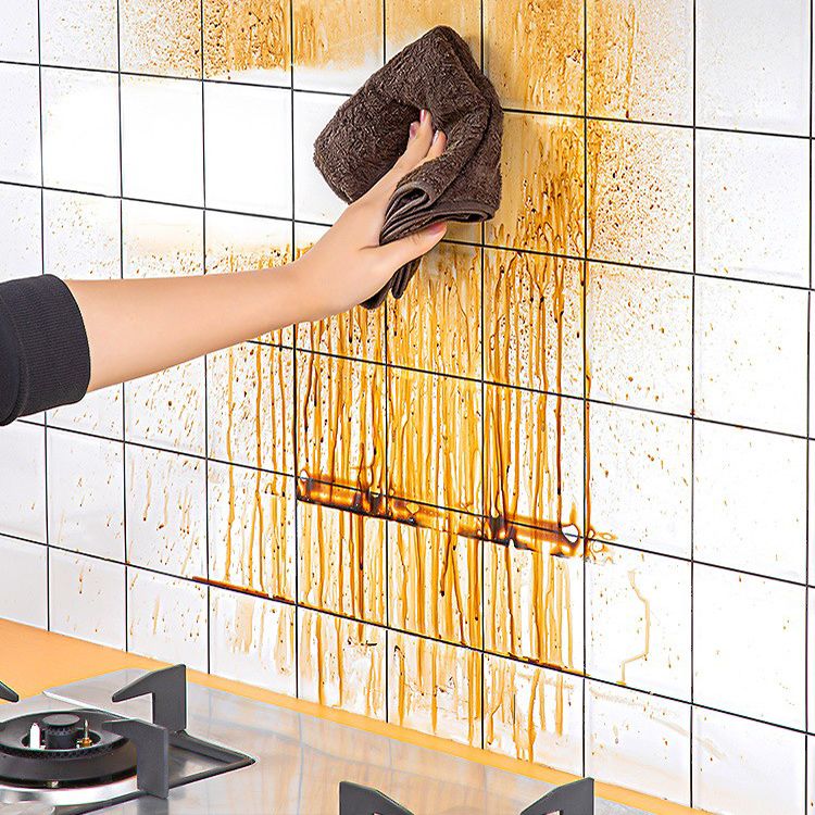 Rectangular Mildew Resistant Tile PVC Singular Peel & Stick Tile for Kitchen Clearhalo 'Flooring 'Home Improvement' 'home_improvement' 'home_improvement_peel_stick_blacksplash' 'Peel & Stick Backsplash Tile' 'peel_stick_blacksplash' 'Walls & Ceilings' Walls and Ceiling' 1200x1200_56db52ee-b5c9-4cfd-9954-056dab3b58ab
