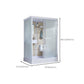 Modern Framed Shower Stall Clear Tempered Shower Stall for Bathroom Clearhalo 'Bathroom Remodel & Bathroom Fixtures' 'Home Improvement' 'home_improvement' 'home_improvement_shower_stalls_enclosures' 'Shower Stalls & Enclosures' 'shower_stalls_enclosures' 'Showers & Bathtubs' 1200x1200_56ebc082-d89b-48e6-b595-f8790e6f9e95