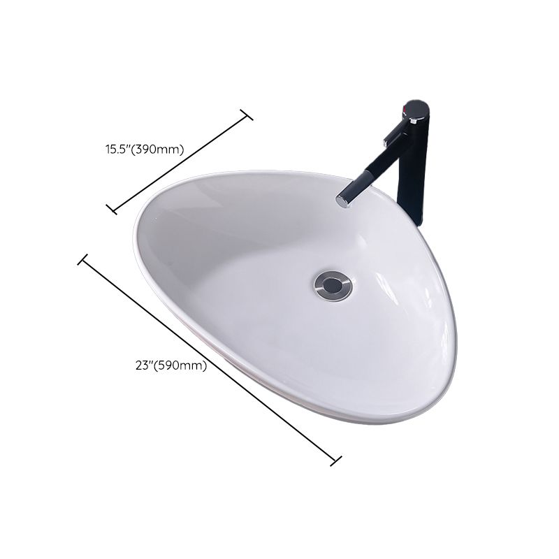 Modern Vessel Bathroom Sink Rectangular Porcelain Basin Sink (Not Include Faucet) Clearhalo 'Bathroom Remodel & Bathroom Fixtures' 'Bathroom Sinks & Faucet Components' 'Bathroom Sinks' 'bathroom_sink' 'Home Improvement' 'home_improvement' 'home_improvement_bathroom_sink' 1200x1200_5702e365-e3f9-4067-a3b3-a74576fa7331