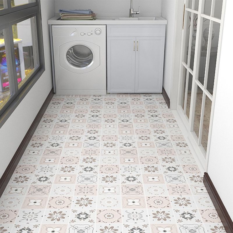 Modern Vinyl Flooring Geometric Print Peel and Stick PVC Flooring Clearhalo 'Flooring 'Home Improvement' 'home_improvement' 'home_improvement_vinyl_flooring' 'Vinyl Flooring' 'vinyl_flooring' Walls and Ceiling' 1200x1200_5710c452-92ca-4707-bc43-33029a759e9a