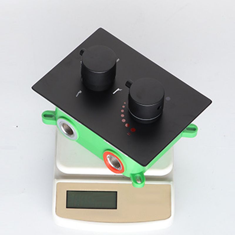 All-copper Shower Set into The Wall Pressurized Shower with Constant Temperature Concealed Clearhalo 'Bathroom Remodel & Bathroom Fixtures' 'Home Improvement' 'home_improvement' 'home_improvement_shower_faucets' 'Shower Faucets & Systems' 'shower_faucets' 'Showers & Bathtubs Plumbing' 'Showers & Bathtubs' 1200x1200_57280e56-9ec3-461a-8e38-56fbd330941c