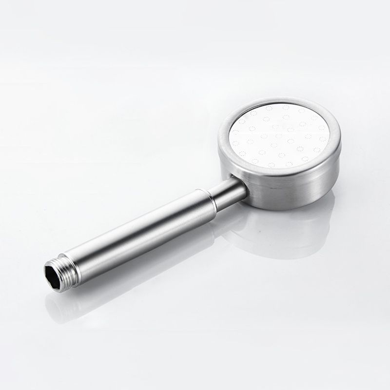 Stainless Steel Shower Head Modern Style Shower Head with Round Shape Clearhalo 'Bathroom Remodel & Bathroom Fixtures' 'Home Improvement' 'home_improvement' 'home_improvement_shower_heads' 'Shower Heads' 'shower_heads' 'Showers & Bathtubs Plumbing' 'Showers & Bathtubs' 1200x1200_5754f5b2-757c-493f-a38e-7d4d549e314a