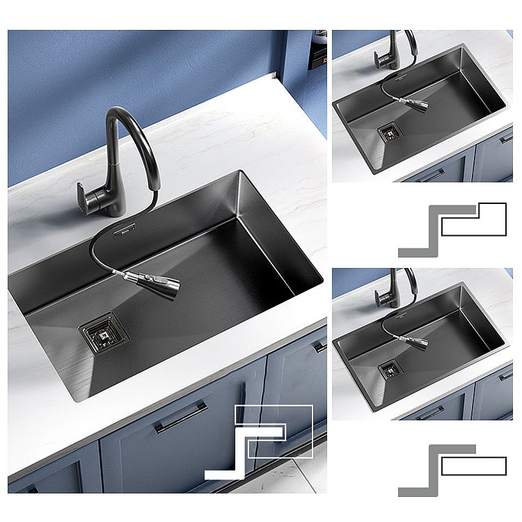 Modern Style Kitchen Sink Stainless Steel Antimicrobial Design Kitchen Sink Clearhalo 'Home Improvement' 'home_improvement' 'home_improvement_kitchen_sinks' 'Kitchen Remodel & Kitchen Fixtures' 'Kitchen Sinks & Faucet Components' 'Kitchen Sinks' 'kitchen_sinks' 1200x1200_576ab5fb-abea-4dcc-8d4b-d08af2dc79eb