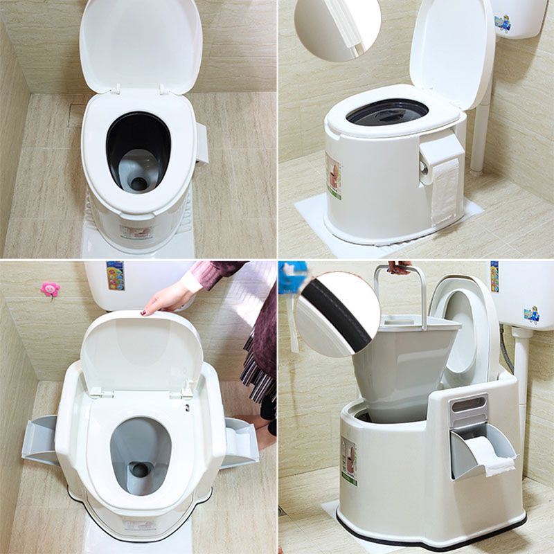 Contemporary Plastic Toilet Floor Mounted Toilet Bowl for Washroom Clearhalo 'Bathroom Remodel & Bathroom Fixtures' 'Home Improvement' 'home_improvement' 'home_improvement_toilets' 'Toilets & Bidets' 'Toilets' 1200x1200_57812f9d-88bc-41f4-8093-7ea28295b2cd