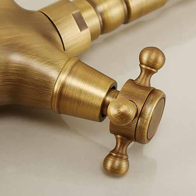 Traditional Kitchen Faucet Brass High Arc Gold Standard Kitchen Faucets with Double Handle Clearhalo 'Home Improvement' 'home_improvement' 'home_improvement_kitchen_faucets' 'Kitchen Faucets' 'Kitchen Remodel & Kitchen Fixtures' 'Kitchen Sinks & Faucet Components' 'kitchen_faucets' 1200x1200_578ae9d4-4921-4c00-9eaf-a9d26883cd85