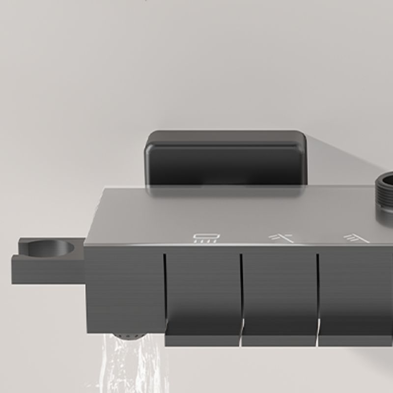 Contemporary Style Shower System Copper Spot Resist Wall Mounted Shower System Clearhalo 'Bathroom Remodel & Bathroom Fixtures' 'Home Improvement' 'home_improvement' 'home_improvement_shower_faucets' 'Shower Faucets & Systems' 'shower_faucets' 'Showers & Bathtubs Plumbing' 'Showers & Bathtubs' 1200x1200_57a49e95-cb99-4eda-9bf6-d189d87784bf