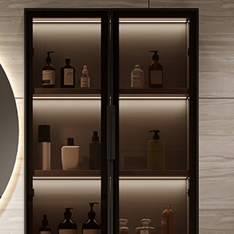 Wall Mount Modern Bathroom Sink Vanity with Mirror Sink Faucet Clearhalo 'Bathroom Remodel & Bathroom Fixtures' 'Bathroom Vanities' 'bathroom_vanities' 'Home Improvement' 'home_improvement' 'home_improvement_bathroom_vanities' 1200x1200_57a998f9-2a1c-44d5-9591-af6e2d6fc08b