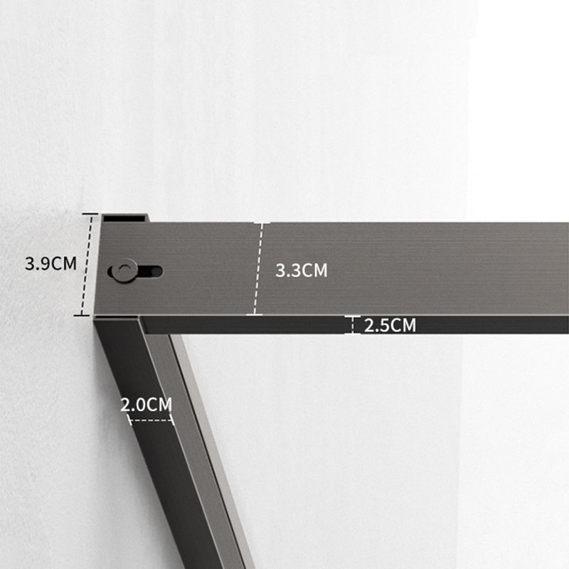 Pivot Shower Door Gray Semi Frameless Clear Glass Shower Screen Clearhalo 'Bathroom Remodel & Bathroom Fixtures' 'Home Improvement' 'home_improvement' 'home_improvement_shower_tub_doors' 'Shower and Tub Doors' 'shower_tub_doors' 'Showers & Bathtubs' 1200x1200_57d6defa-7afa-4820-9566-e7720c012868