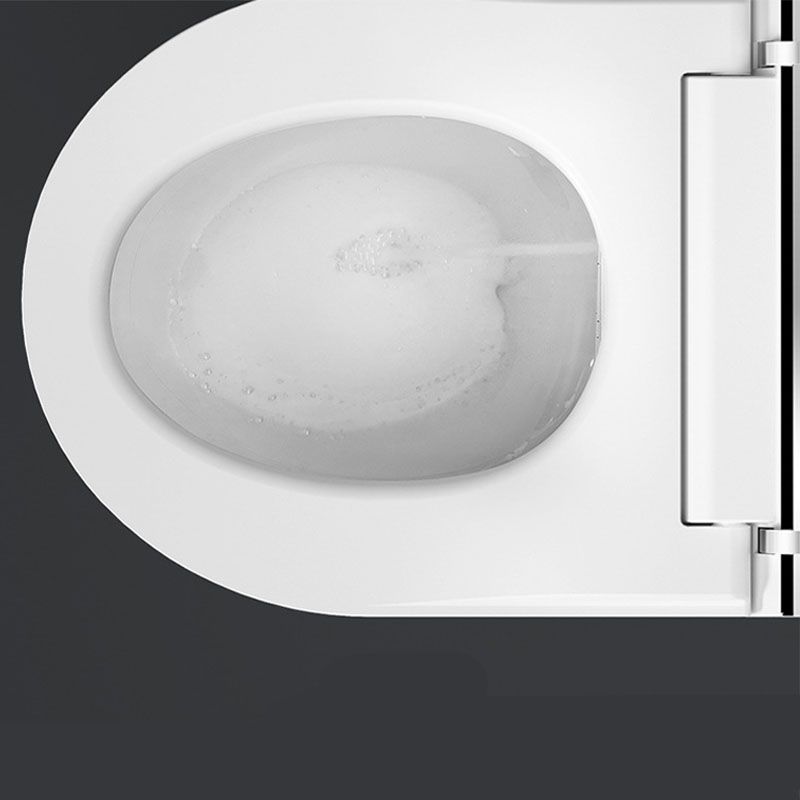 Elongated Toilet Wall Hung 1-Piece Automatic UV Sterilization Toilet with Concealed Tank Clearhalo 'Bathroom Remodel & Bathroom Fixtures' 'Home Improvement' 'home_improvement' 'home_improvement_toilets' 'Toilets & Bidets' 'Toilets' 1200x1200_57e44f8e-dc20-430b-b006-feb7e21efd03