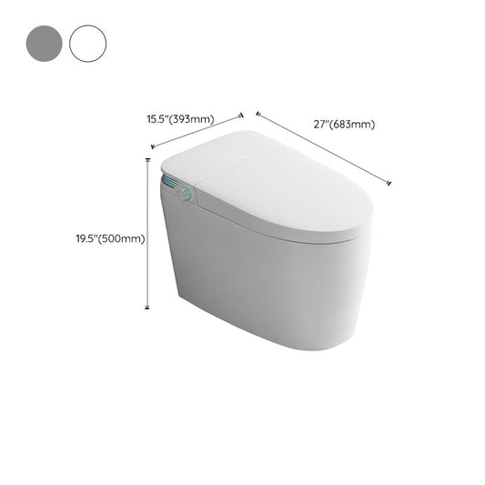 Antimicrobial Elongated All-In-One Smart Floor Standing Bidet with Heated Seat Clearhalo 'Bathroom Remodel & Bathroom Fixtures' 'Bidets' 'Home Improvement' 'home_improvement' 'home_improvement_bidets' 'Toilets & Bidets' 1200x1200_57fb97cc-a8db-4fa8-9caa-ef210168265e