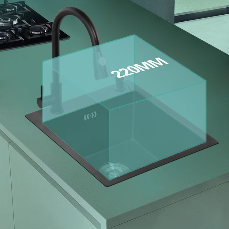 Modern Style Kitchen Sink Stainless Steel Rectangle Drop-In Kitchen Sink Clearhalo 'Home Improvement' 'home_improvement' 'home_improvement_kitchen_sinks' 'Kitchen Remodel & Kitchen Fixtures' 'Kitchen Sinks & Faucet Components' 'Kitchen Sinks' 'kitchen_sinks' 1200x1200_5811305c-b9a7-4bb5-ae16-552db48ac13f