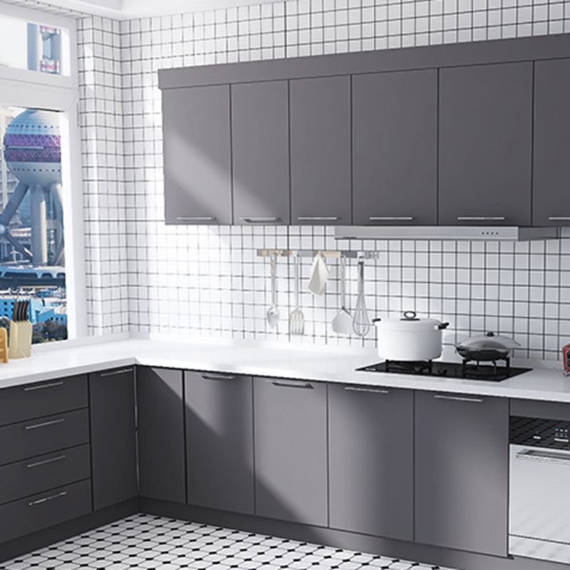 Modern Rectangular Peel and Stick Backsplash Tile PVC Wallpaper Clearhalo 'Flooring 'Home Improvement' 'home_improvement' 'home_improvement_peel_stick_blacksplash' 'Peel & Stick Backsplash Tile' 'peel_stick_blacksplash' 'Walls & Ceilings' Walls and Ceiling' 1200x1200_5816b2ea-a6c3-4c1c-9efb-6f9c74c6e0de