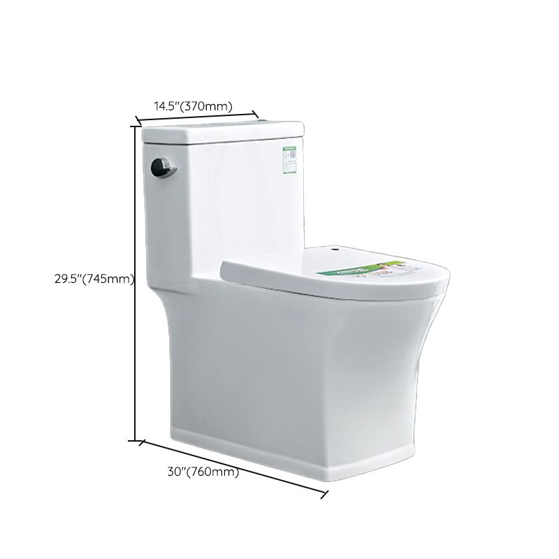 Contemporary 1 Piece Flush Toilet Floor Mounted Urine Toilet (Spray Gun not Included) Clearhalo 'Bathroom Remodel & Bathroom Fixtures' 'Home Improvement' 'home_improvement' 'home_improvement_toilets' 'Toilets & Bidets' 'Toilets' 1200x1200_582c3fde-857a-4c33-8ab4-58d2bbbc464b