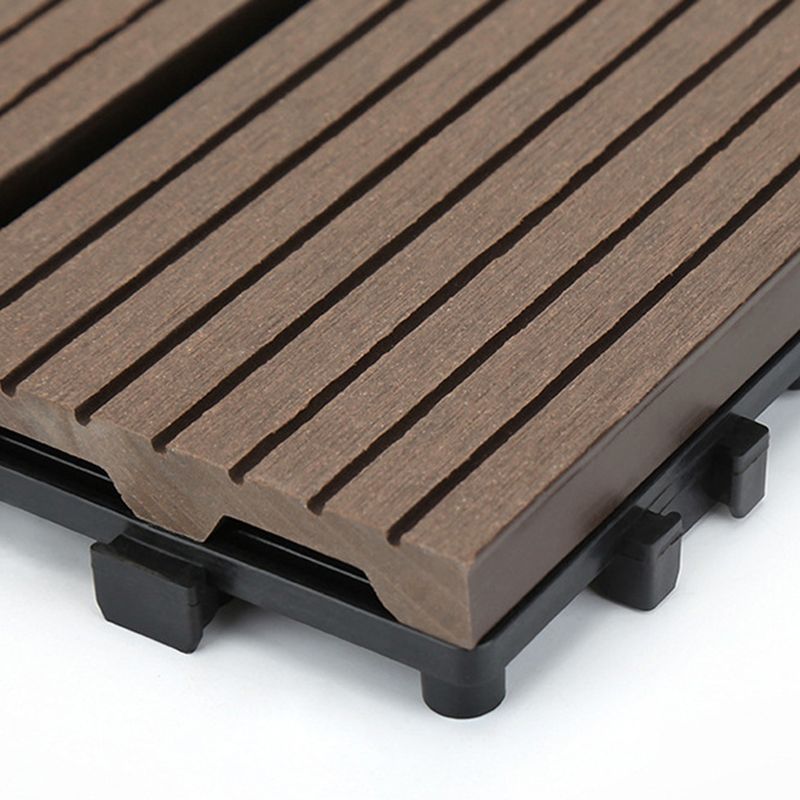 12" X 12" Deck/Patio Flooring Tiles 4-Slat Square for Outdoor Patio Tiles Clearhalo 'Home Improvement' 'home_improvement' 'home_improvement_outdoor_deck_tiles_planks' 'Outdoor Deck Tiles & Planks' 'Outdoor Flooring & Tile' 'Outdoor Remodel' 'outdoor_deck_tiles_planks' 1200x1200_5831b053-f496-4abb-91ea-9e2b5136327a