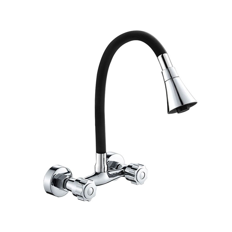 Contemporary Two Handles Kitchen Faucet Pull Down Bar Faucet Clearhalo 'Home Improvement' 'home_improvement' 'home_improvement_kitchen_faucets' 'Kitchen Faucets' 'Kitchen Remodel & Kitchen Fixtures' 'Kitchen Sinks & Faucet Components' 'kitchen_faucets' 1200x1200_586068ee-af04-4260-9e02-a3652d9f7a54