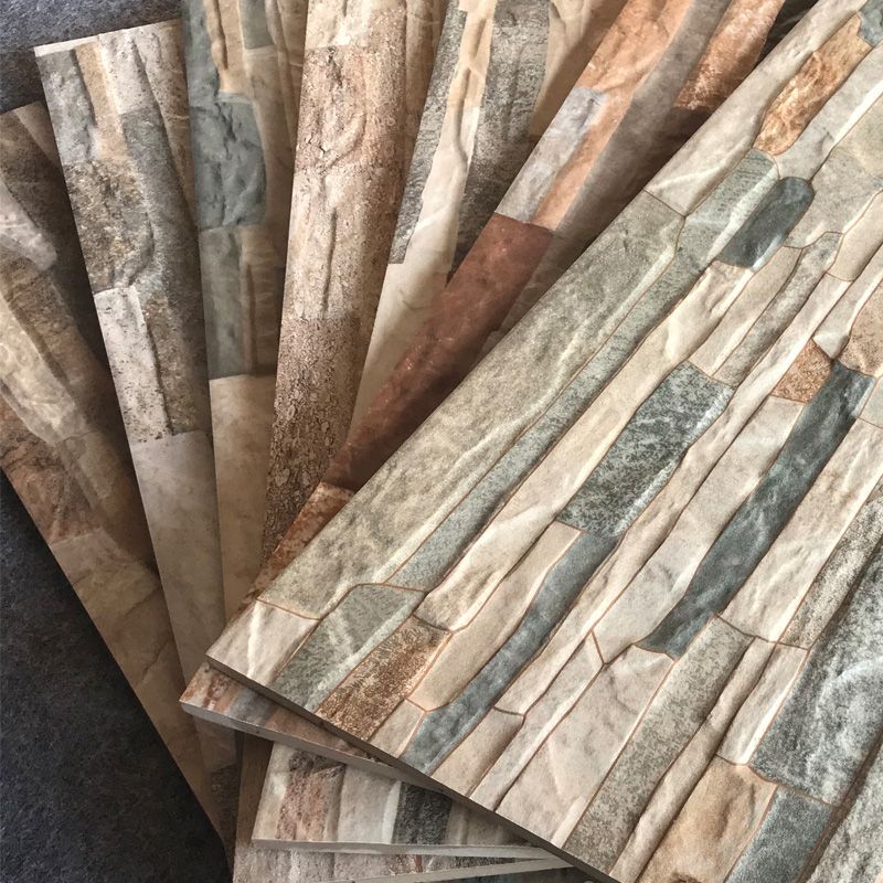 Modern Style Wall Tile Stacked Stone Texture Straight Edge Rectangle Waterproof Wall Tile Clearhalo 'Floor Tiles & Wall Tiles' 'floor_tiles_wall_tiles' 'Flooring 'Home Improvement' 'home_improvement' 'home_improvement_floor_tiles_wall_tiles' Walls and Ceiling' 1200x1200_587aabbf-9245-49ec-9fe5-044af14388aa